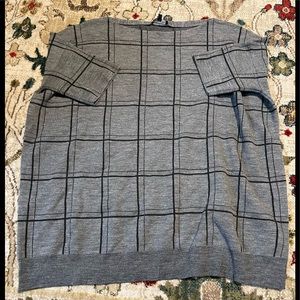 Classy Lafayette 148 top. Some sparkle bead embellishments.  XS - M